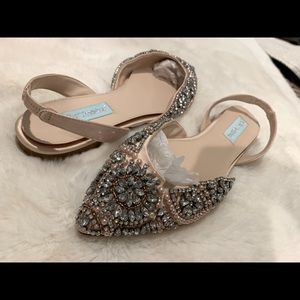 Blue by Betsey Johnson- Molly Slingback